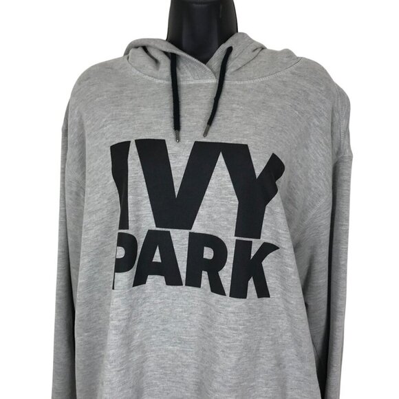 Ivy Park Black And White Hoodie Size XL - Picture 3 of 7